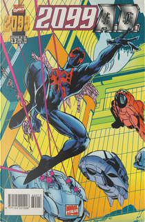 2099 A.D. n. 13 by Ian Edginton, Peter David