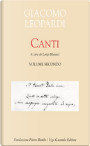 Canti - Vol. 2 by Giacomo Leopardi