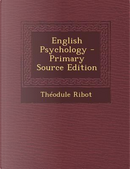 English Psychology by Theodule Armand Ribot