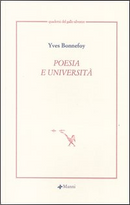 Poesia e università by Yves Bonnefoy