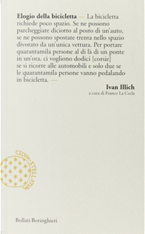 Elogio della bicicletta by Ivan Illich