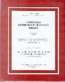 Dizionario di ebraico e aramaico biblici by Philippe Reymond