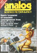 Analog Science Fiction and Fact, April 1992 by F. Alexander Brejcha, Frank Kelly Freas, L.A. Taylor, MacBride Allen Roger, Michael F. Flynn, Pete Manly, Rick Cook, Stephen L. Burns