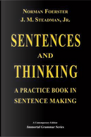 Sentences and Thinking by Norman Foerster