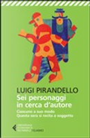 Sei personaggi in cerca d'autore by Luigi Pirandello