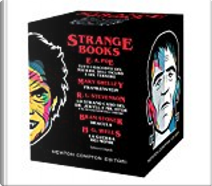 Strange Books by Bram Stoker, Edgar Allan Poe, Herbert George Wells, Mary Shelley, Robert Louis Stevenson