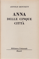 Anna delle cinque città by Arnold Bennett