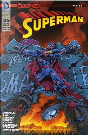 Superman #35 by Greg Pak, Scott Lobdell, Tony Bedard