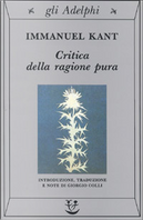 Critica della ragione pura by Immanuel Kant