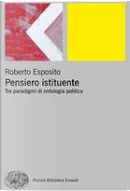 Pensiero istituente by Roberto Esposito