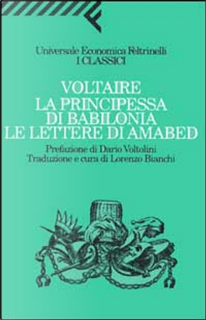 La principessa di Babilonia - Le lettere di Amabed by Voltaire