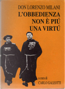 L'obbedienza non è più una virtù by Lorenzo Milani