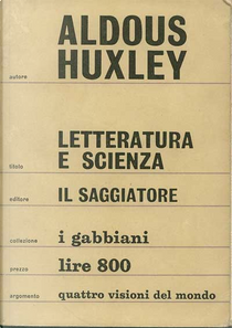 Letteratura e scienza by Aldous Huxley