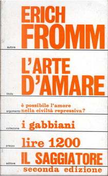 L'arte d'amare by Erich Fromm