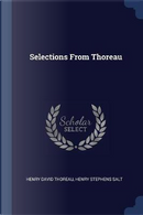 Selections from Thoreau by Henry D. Thoreau