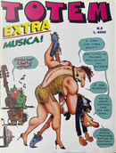 Totem Extra n. 5, 1 aprile 1995 by Didier Tronchet, Enrique Ventura, François Thomas, Georges Pichard, Georges Wolinski, Gérard Lauzier, Hoviv, Ivà, Jean-Pierre Autheman, Leonardo Ortolani, Luca Boschi, Marcel Gotlib, Miguel Ángel Nieto, Ufuk