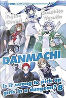 Danmachi vol. 8 by Fujino Omori