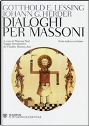 Dialoghi per massoni by Gotthold Ephraim Lessing, J. Gottfried Herder