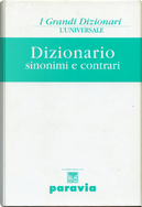Dizionario sinonimi e contrari