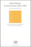 L'isola deserta e altri scritti by Gilles Deleuze
