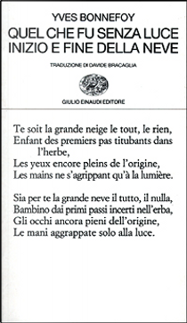Quel che fu senza luce by Yves Bonnefoy