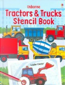Usborne Tractors and Trucks Stencil Book by Alice Pearcey