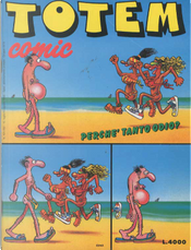 Totem Comic n. 161/2, anno IX, 15 luglio/15 agosto 1995 by Didier Tronchet, Edika, Enrique Ventura, Gérard Lauzier, Ivà, Jean-Yves Ferri, José Luis Martin, Leonardo Ortolani, Luca Boschi, Maikel, Massimo Caviglia, Miguel Ángel Nieto, Oscar, Philippe Vuillemin, Stanko, Stefano Disegni