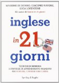 Inglese in 21 giorni by Giacomo Navone, Luca Lorenzoni, Massimo De Donno