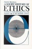 Short History of Ethics by Alasdair C. MacIntyre