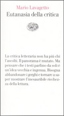 Eutanasia della critica by Mario Lavagetto