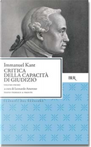 Critica della capacità di giudizio by Immanuel Kant