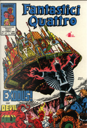 Fantastici Quattro n. 12 by Bill Mantlo, Frank Miller, John Byrne