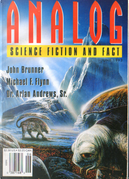 Analog Science Fiction and Fact, June 1993 by Arlan Andrews, Sr., David J. Strumfels, Eric Frank Russell, Gregory Bennett, Jeffery D. Kooistra, John Brunner, Mark O. Halverson, Michael F. Flynn