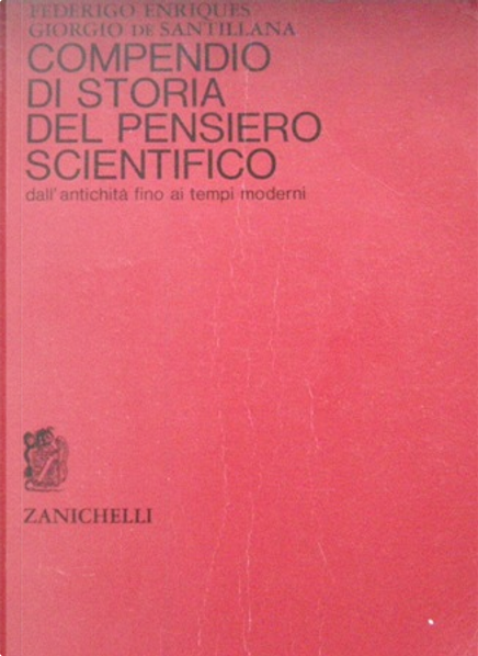 Le origini del pensiero scientifico - Giorgio de Santillana