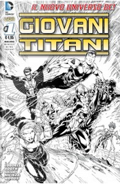Giovani Titani #1 Ultra Variant by Brett Booth, Fabian Nicieza, Pete Woods, Scott Lobdell, Silva