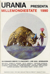 Urania Millemondi Estate 1990 by Ben Bova, David Brin, Dean Wesley Smith, Edgar Allan Poe, Isaac Bashevis Singer, Joe R. Lansdale, Joyce Carole Oates, Michael Bishop, Norbert Wiener, Robert E. Howard, Ron Goulart, Steve Gallagher, Theodore Sturgeon, Vance Aandahl, Wayne Wightman, William Hope Hodgson