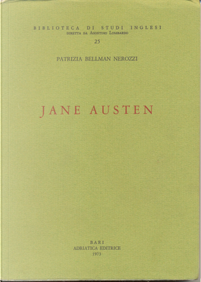 Jane Austen by Patrizia Bellman Nerozzi