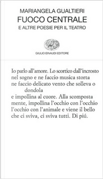 Fuoco centrale e altre poesie per il teatro by Mariangela Gualtieri