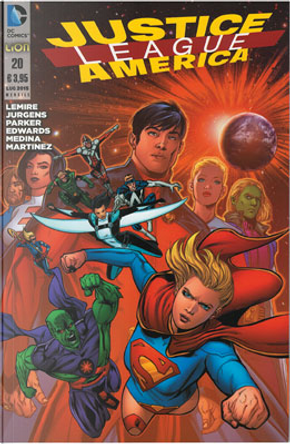 Justice League America n. 20 by Dan Jurgens, Jeff Lemire, Jeff Parker