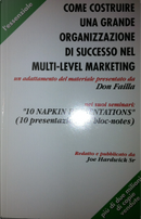Come costruire una grande organizzazione di successo nel multi-level marketing by Don Failla