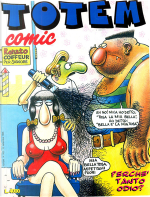 Totem Comic n. 163, anno IX, 15 settembre 1995 by Binet, Das Pastoras, E. Sánchez Abulí, Edika, Gérard Lauzier, Ivà, Jake Raynal, Jorge Gomez, José Luis Martin, Juan Alvarez, Luca Boschi, Massimo Caviglia, Oscar, Philippe Vuillemin, Ramón Boldú, Stefano Disegni