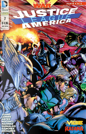 Justice League America n. 7 by Ann Nocenti, Geoff Jones, Jeff Lemire, Sterling Gates