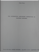 Una sconosciuta abitazione napoletana di Giacomo Leopardi by Carlo Raso