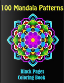 Mandalas at Midnight, a Coloring Book on Black Pages by Jessica Andrews