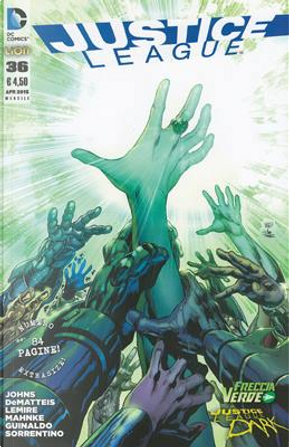 Justice League n. 36 by Geoff Jones, J. M. DeMatteis, Jeff Lemire