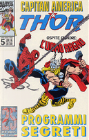 Capitan America e Thor n° 5 by Al Milgrom, Bud La Rosa, Danny Bulanadi, Mark Gruenwald, Rick Levins, Ron Frenz, Tom De Falco