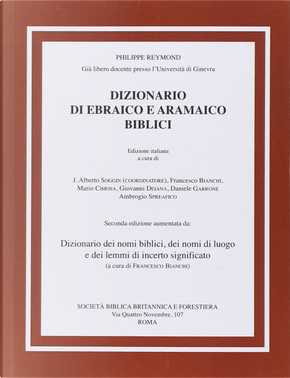 Dizionario di ebraico e aramaico biblici by Philippe Reymond