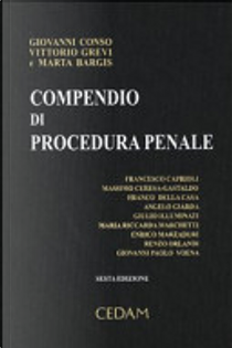Compendio di procedura penale by G. Conso