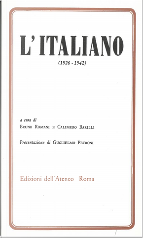 L'Italiano (1926 - 1942)