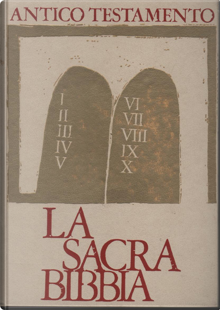 La sacra bibbia, Mondadori, Copertina rigida - Anobii